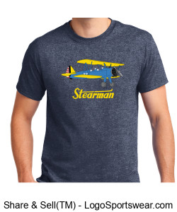 Stearman Tee Shirt Design Zoom