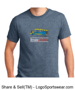 N49295 Grandpas Stearman Tee Shirt Design Zoom