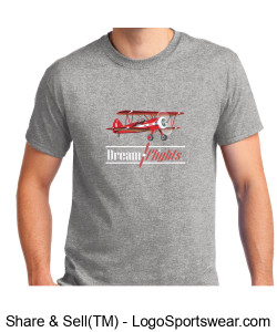 N58986 Red 450 Unisex Tee Shirt Design Zoom