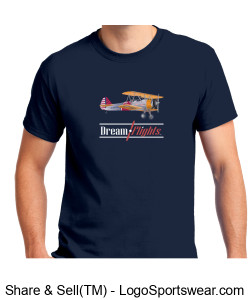 N69652 Stearman Tee Shirt Design Zoom